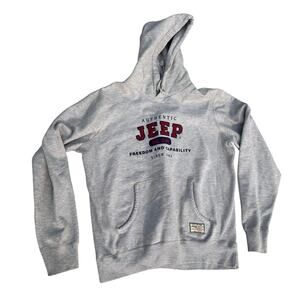 Vintage Y2K Jeep JPF Men’s Size Medium Hoodie Jeep Life Long Sleeve